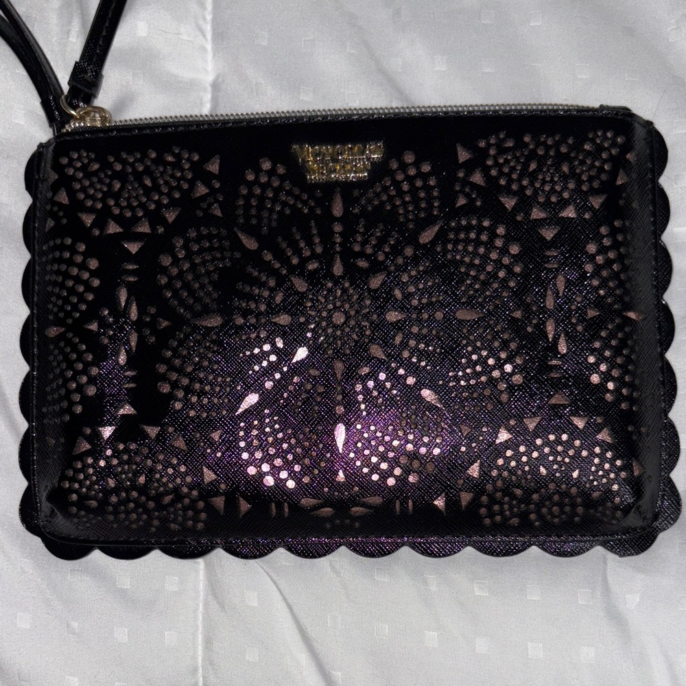 Victoria Secret Black Laser-Cut Women's Bag
